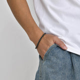 Rock Punk Stainless Steel Chain Bracelet for Men