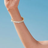 Vintage Women Cuff Bracelet, Bling CZ Stone Bangle