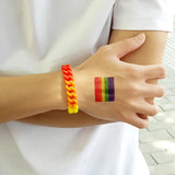 Rainbow Silicone Bangle LGBTQ Pride Wristband