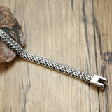Men's Stainless Steel Wheat Link Bracelet