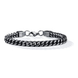 Men's Stainless Steel Wheat Link Bracelet