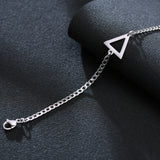 Stylish Punk Triangle Charm Bracelets for Men Women
