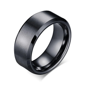 8.0mm Tungsten Wedding Ring for Men Classic Jewelry