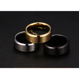 8.0mm Tungsten Wedding Ring for Men Classic Jewelry
