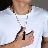Urn Pendant for Men Women,Hollow Tube Memorial Ashes Vial