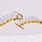 Freshwater Pearl Necklace with Stainless Steel Chain