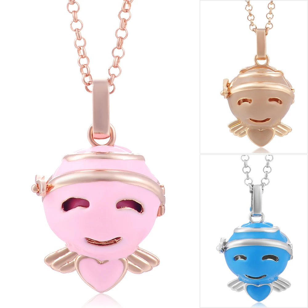 Vocheng Mexico Chime Music Ball Locket Necklace VA-088