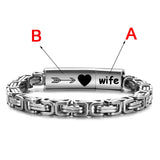 Vocheng Stainless Steel Bracelet Chains Men's Bracelets