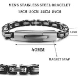 Vocheng Stainless Steel Bracelet Chains Men's Bracelets
