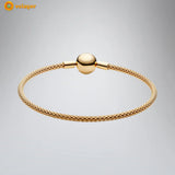 925 Silver Mesh Bracelet Friendship Bangles Jewelry Gift
