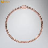 925 Sterling Silver Snake Chain Bracelet Friendship Bangles