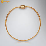 925 Silver Golden Pan Reflexions Bracelet for Women