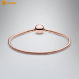 925 Silver Bracelet Snake Chain Friendship Bangle Jewelry Birthday Gift
