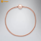 925 Silver Bracelet Snake Chain Friendship Bangle Jewelry Birthday Gift