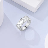 925 Silver Music Note Rainbow Heart Love Rin