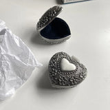 Necklace Jewelry Packaging Box Retro Metal Love Small Box Style Women Gift