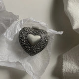 Necklace Jewelry Packaging Box Retro Metal Love Small Box Style Women Gift