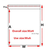10-32CM Clear Self-adhesive Sealing Plastic Bags Gift Jewelry Packaging Bag