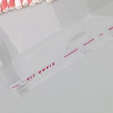 10-32CM Clear Self-adhesive Sealing Plastic Bags Gift Jewelry Packaging Bag