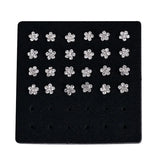 24PCS Crystal Zirconia Nose Studs Women Multiple Styles Nose Piercing