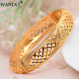African Ethiopian Jewelry Flower Dubai Bracelet Bangle for Women