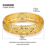 Wide Ethiopian Bangle Bracelet Dubai African Jewelry