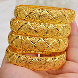 Wide Ethiopian Bangle Bracelet Dubai African Jewelry
