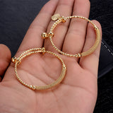 2pcs Ethnic Bell Bangle for Girls Baby Kids