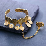 Coin Bangles Girl Bracelet Islam Muslim Arab Money African Jewelry Gift