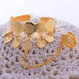 Coin Bangles Girl Bracelet Islam Muslim Arab Money African Jewelry Gift