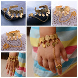 Coin Bangles Girl Bracelet Islam Muslim Arab Money African Jewelry Gift