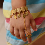 Coin Bangles Girl Bracelet Islam Muslim Arab Money African Jewelry Gift