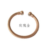 Gold-plated Magnet Health Bracelet Couple Jewelry