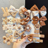 WANGAIYAO Small Fragrant Bow Hairpin Female Bangs Hairpin