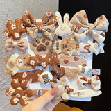 WANGAIYAO Small Fragrant Bow Hairpin Female Bangs Hairpin