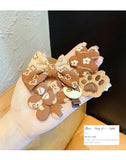 WANGAIYAO Small Fragrant Bow Hairpin Female Bangs Hairpin