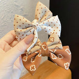 WANGAIYAO Small Fragrant Bow Hairpin Female Bangs Hairpin
