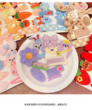 WANGAIYAO Children's Hair Clip Set - 10 Pieces Cartoon Hairpin