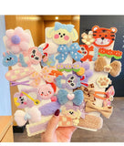WANGAIYAO Children's Hair Clip Set - 10 Pieces Cartoon Hairpin