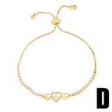WANGAIYAO cold wind butterfly love bracelet for girls