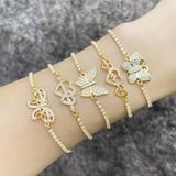 WANGAIYAO cold wind butterfly love bracelet for girls