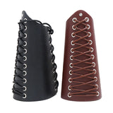 WANGAIYAO Wide Leather Bracelet Rock Punk Style