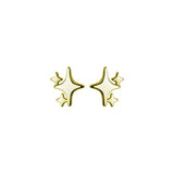 925 Silver Star Piercing Stud Earrings for Women