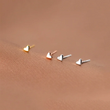 925 Silver Mini Love Heart Stud Earrings for Girls - Romantic Jewelry