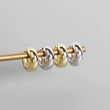 925 Silver Zircon Crown Stud Earrings for Women