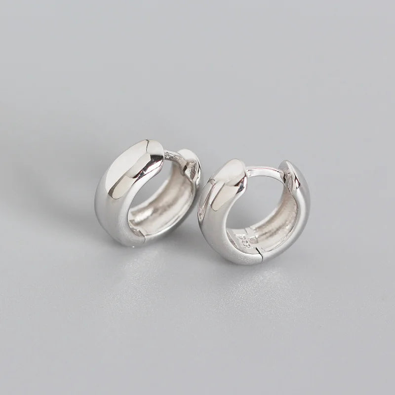 925 Silver Zircon Crown Stud Earrings for Women