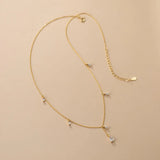 925 Silver Box Cuban Link Chain Necklace for Women