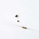 925 Silver Zircon Geometric Mini Stud Earrings for Women