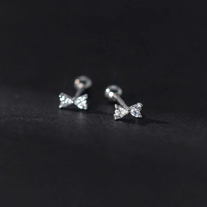 925 Silver Zirconia Stud Earrings for Women