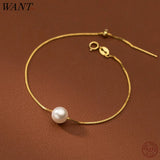 925 Silver Box Chain DIY Charms Bracelet for Women